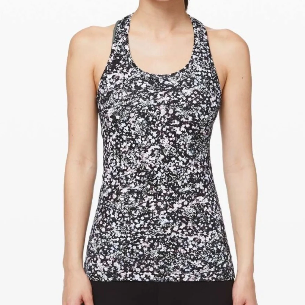 Lululemon Cool Racerback II in Floral Spritz Multi
